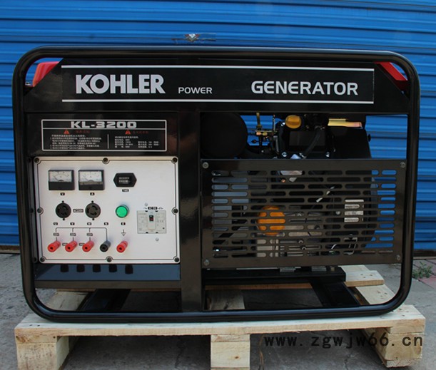科勒汽油发电机 美国原装进口动力  12KW KL-3200 发电机 单相 电启图2