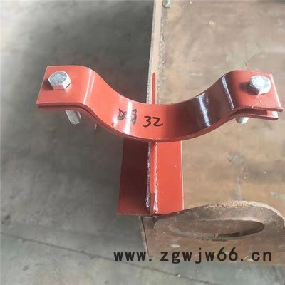 康越兴可图纸订购滑动支座 管托管夹支座 管道弹簧紧固件支架 管道根部弹簧支吊架图4
