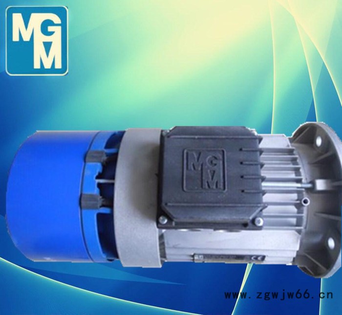 进口刹车马达意大利MGM刹车电机三相制动马达，铝合金刹车马达图2