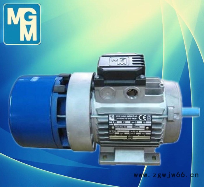 进口刹车马达意大利MGM刹车电机三相制动马达，铝合金刹车马达图3
