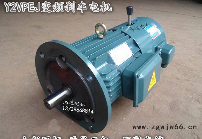 YEJVP100L-6 1.5KW带刹车变频电动机 三相变频刹车马达 异步电机图2