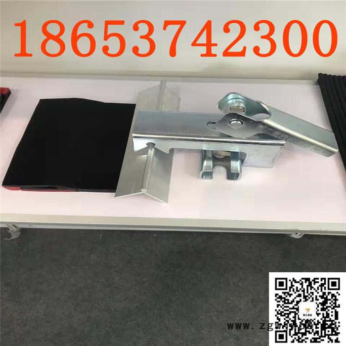 电厂导料槽夹持器裙板配套Q235夹持器角铝紧固件图5