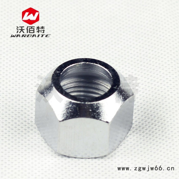 不锈钢 外六角圆螺母 304非标紧固件 广州厂家图2