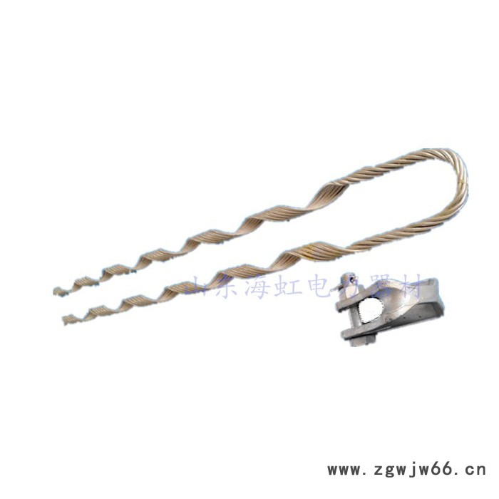 导线拉线金具 预绞式耐张线夹  含紧固件图4