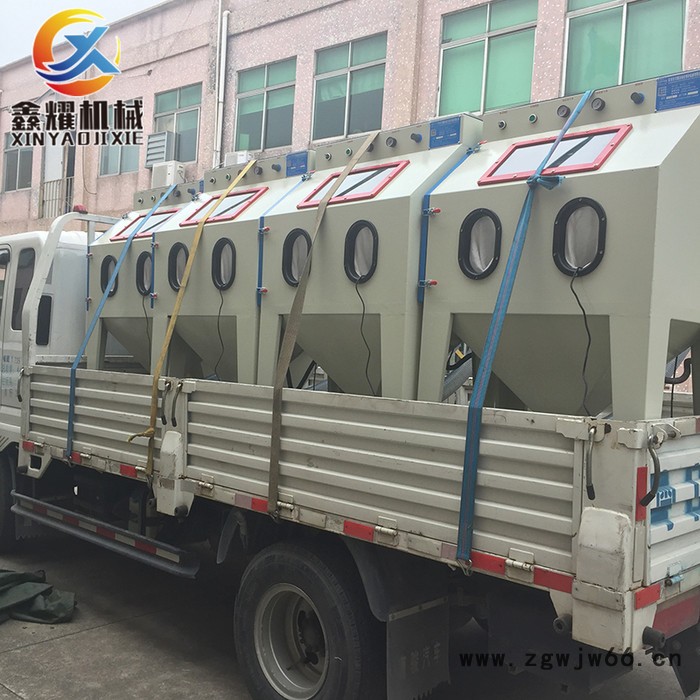 深圳周边手动喷砂机供应箱式手动喷砂机小型手动除锈干式喷沙机五金模具喷砂机图8