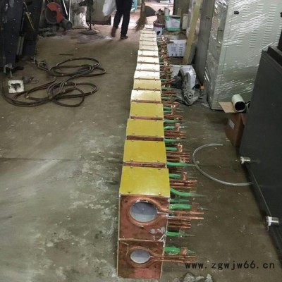 河南德胜牙条高频淬火 螺纹杆高频淬火设备 中频牙条淬火生产线 紧固件牙条淬火热处理 郑州牙条淬火生产线