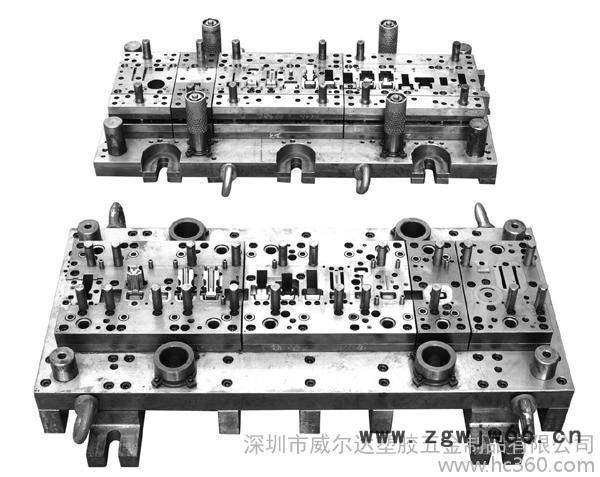供应品牌汽车五金模具制造、连续模加工图2