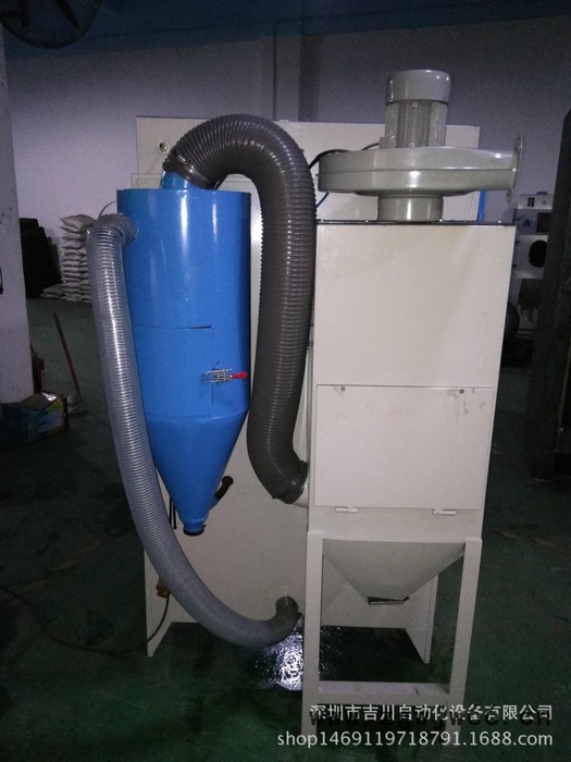 吉川直销9060小型手动喷砂机 箱式环保干式五金模具喷沙机图3