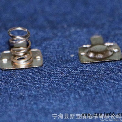 20五金模具玩具冲压弹簧片6.5电池新宝凯0.2锁具簧片大促来样定做