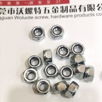 沃螺特 不锈钢 防松螺母 全系列尼龙螺母 紧固件304不锈钢