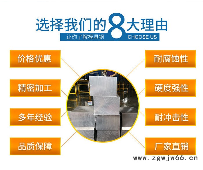 CR12MOV DC53 D2 SKD11 SKH-9 冲压模具钢 五金模具钢图6