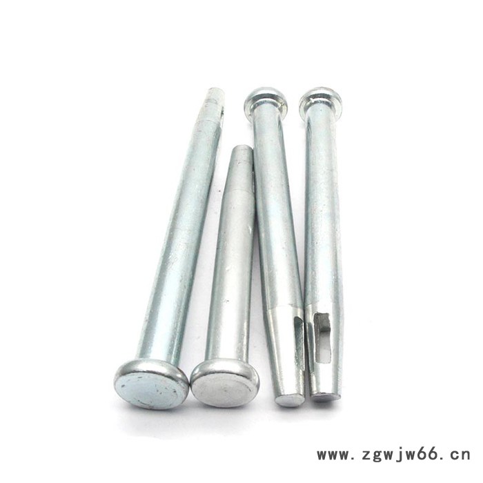 **铝模板长销钉  镀锌长销钉 定制各种卡位长销钉 诺维紧固件16*135长销钉异型销钉  83卡位长销钉图5