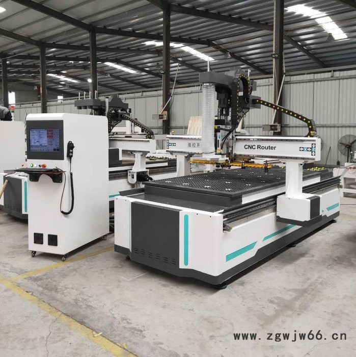 森尔特 1325四工序开料机 立体五合金属模具雕刻机 数控三四轴精雕刻机图2