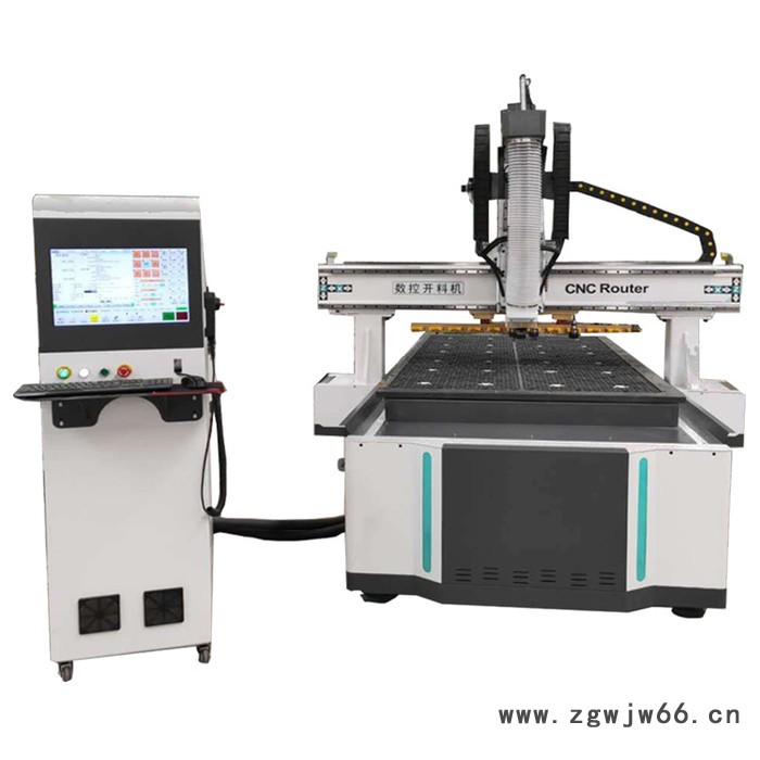 森尔特 1325四工序开料机 立体五合金属模具雕刻机 数控三四轴精雕刻机图4