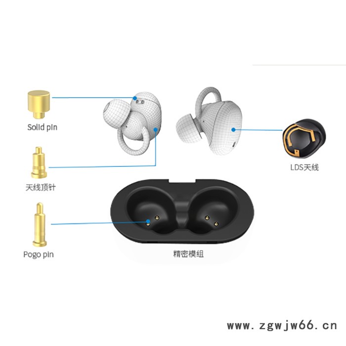 东莞弹簧针厂家充电公母座POGOPIIN弹簧顶针pin大电流充电接触探针图4