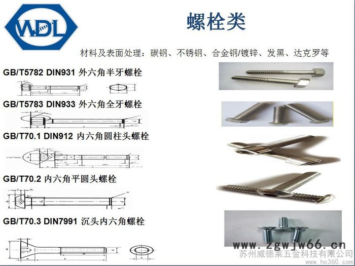 供应紧固件加工