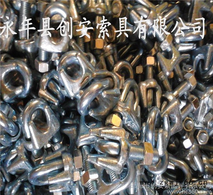 钢丝绳卡头 连接件紧固件  收紧器 非标紧固件图3
