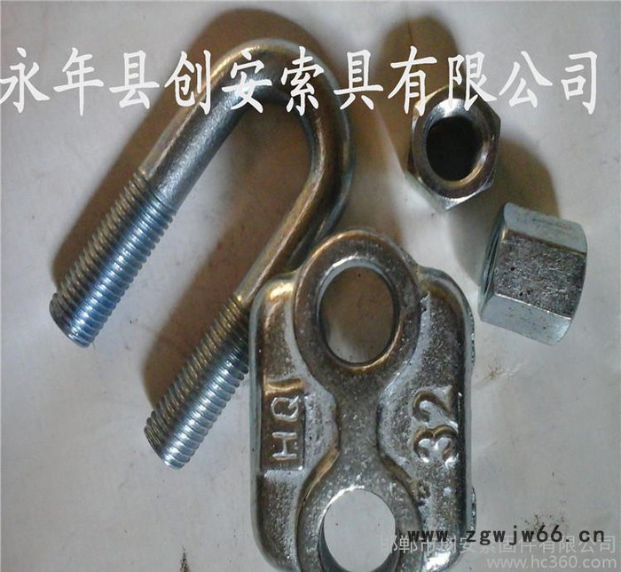 钢丝绳卡头 连接件紧固件  收紧器 非标紧固件图2