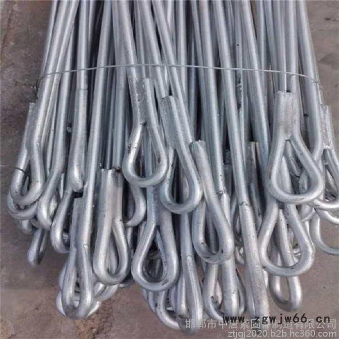 中唐紧固件18*2000拉线棒 电镀热镀均可 来图可定制各种型号单耳拉线 双耳拉线棒图2