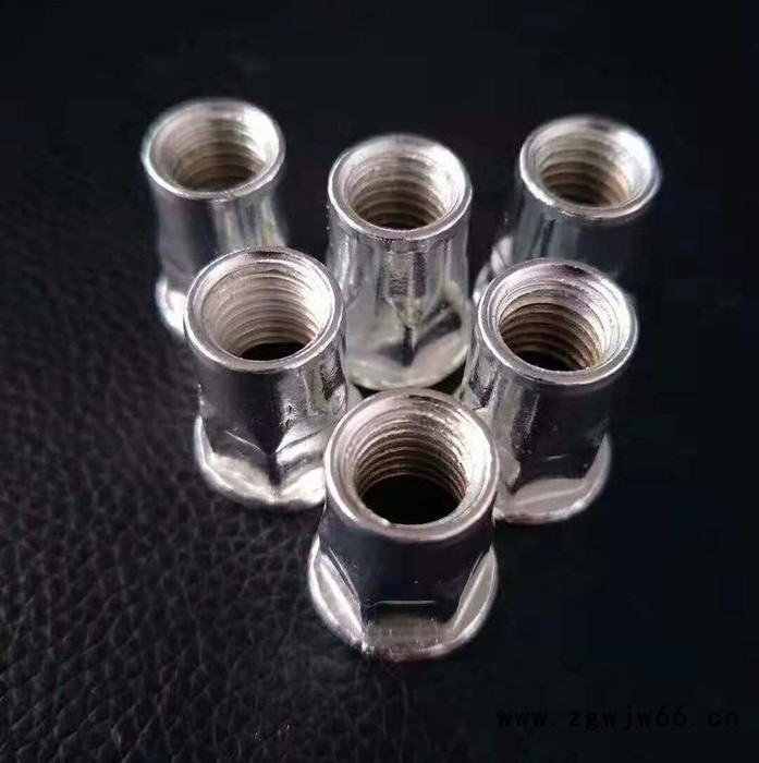 诺维紧固件厂家**拉铆螺母 铆螺母 平头竖纹铆螺母 滚花拉母M3-M12 彩锌图5