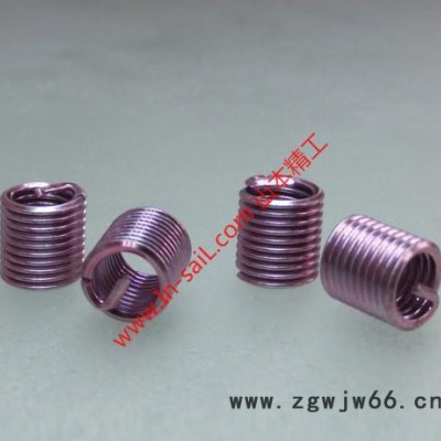 电镀弹簧紧固件，弹簧螺纹护套销售电镀弹簧紧固件