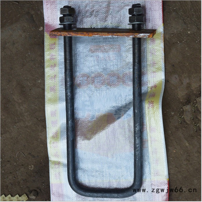 工厂直供碳钢地脚螺栓M12U型丝预埋件紧固件U型预埋地脚螺栓定制图2