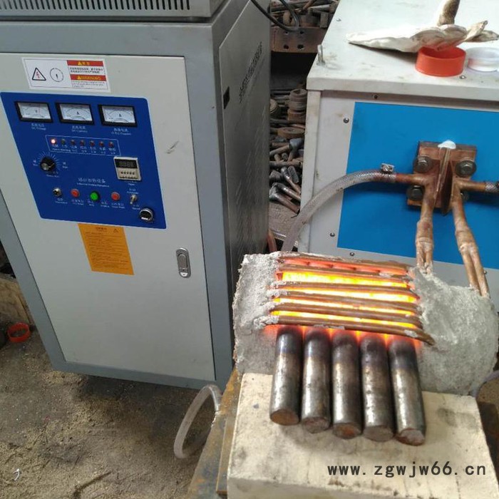 铁路道钉螺栓透热设备 螺栓道钉加热 铁路紧固件透热锻造图3
