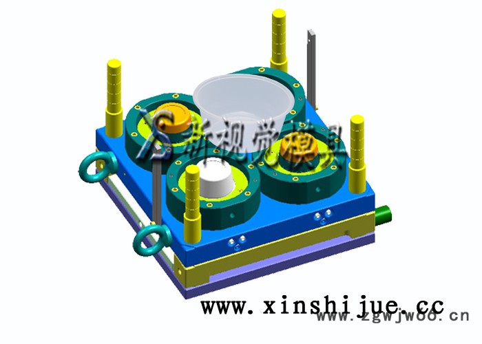 供应五金模具薄壁四件套模具图3