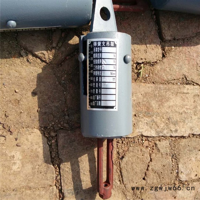 齐鑫C1杆式A型弹簧吊架厂家 管道弹簧吊架 弹簧支架 标准生产图2