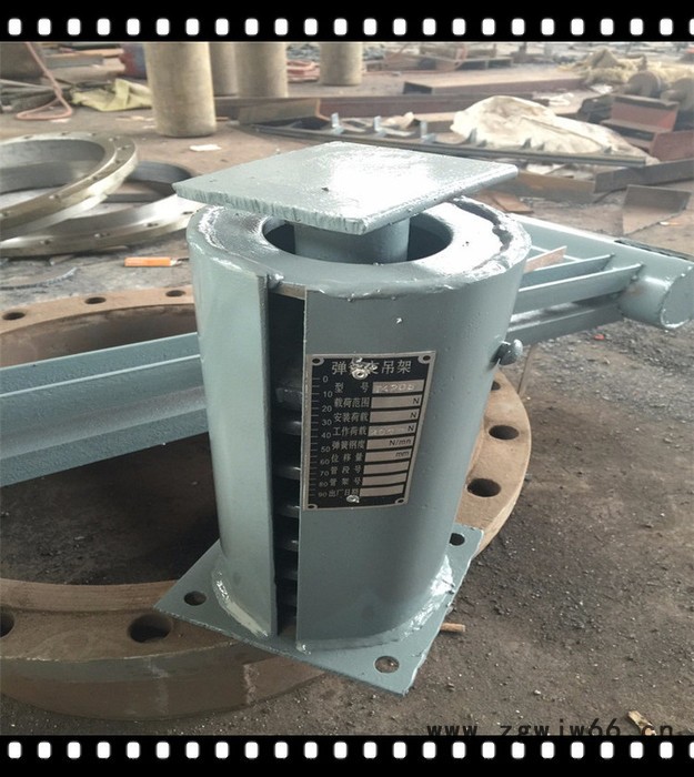 河北昊盐 弹簧支吊架生产厂家 按图生产 W-72T 固定支吊架 支吊架弹簧 碟型弹簧支吊架 管道弹簧支吊架价格 量大优惠图3