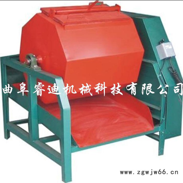 表面打磨抛光机 金属模具去毛刺六角滚筒研磨机图7