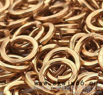 铜弹垫 弹簧垫圈 青铜弹簧垫片M5系列垫圈图2