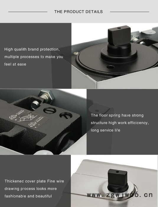 SNOWLEX S-220  高质量玻璃门地弹簧 **图3