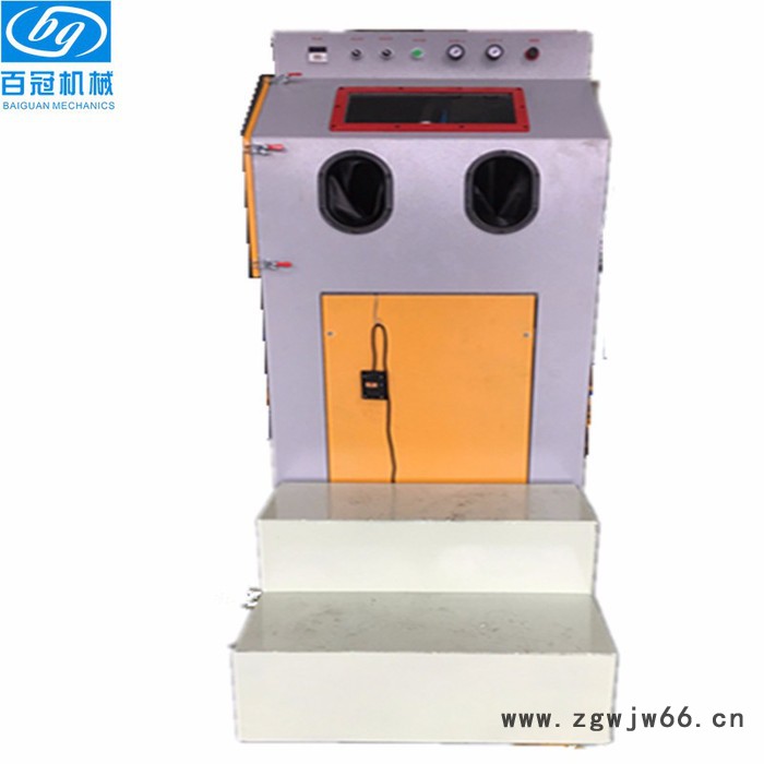 供应深圳模具喷砂机手推车转盘喷砂机东莞五金模具喷砂机大量** 手动喷砂机图4