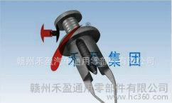 尼龙材质 塑料紧固件 高品质旋转式铆钉GM111 黑色图2