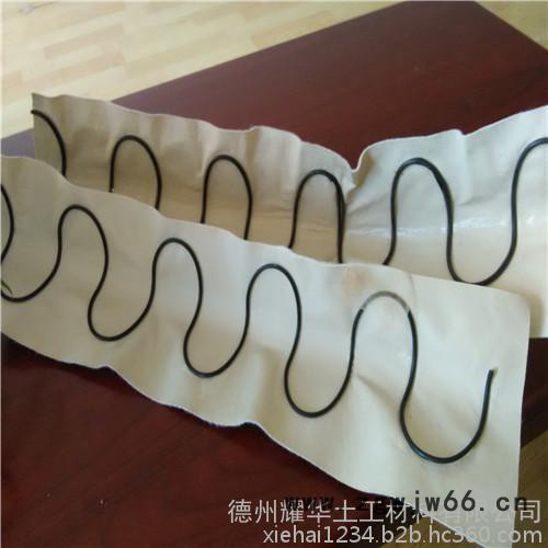 致辰供应防锈弹簧排水半圆管 加筋布弹簧排水软管图1