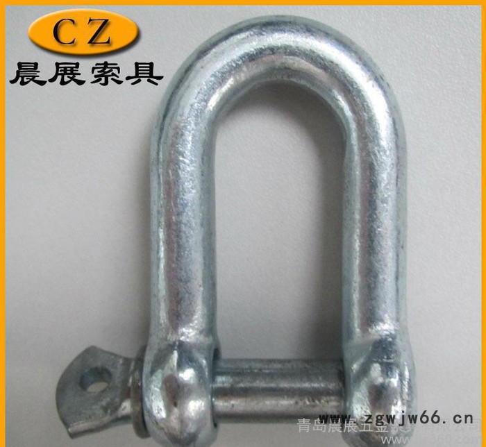 【青岛晨展紧固件】直销M6-50日式国标镀锌卸扣M28图2