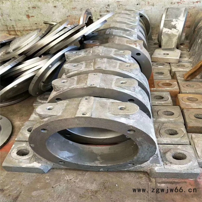 厂家生产  滚筒轴承座   分式轴承座  轴承瓦盒  铸铁轴承座  可来图定制图2