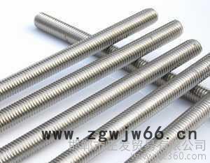 邯郸正发紧固件直销m10*3米国标丝杠，非标丝杠  镀锌丝杠图3