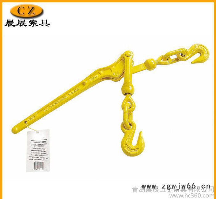 杠杆棘轮式拉紧器模锻紧锁具链条捆绑器牵引器紧固件3T 5/1图2