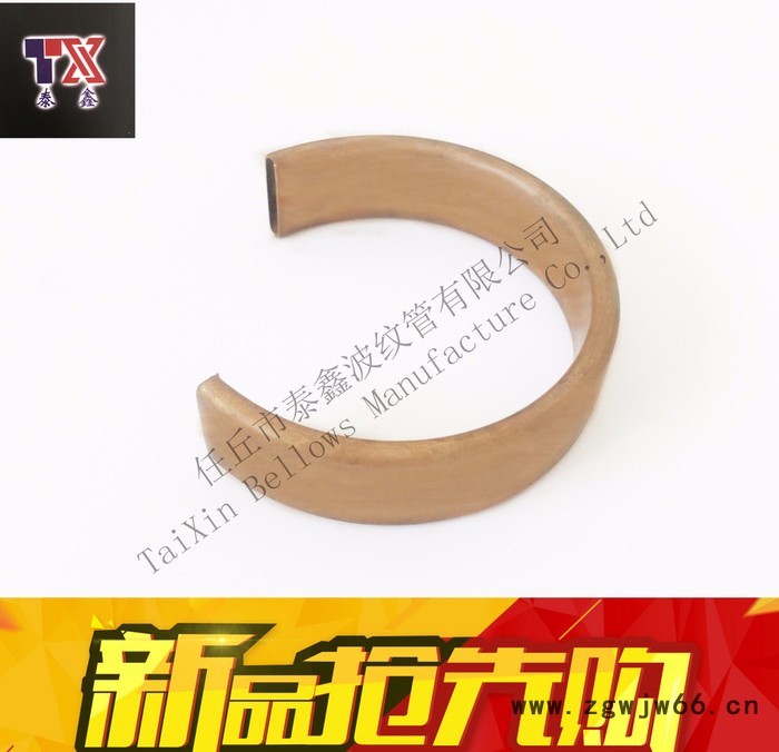 泰鑫 铜弹簧管 Y100-1MPa 非标定制铜弹簧管图3