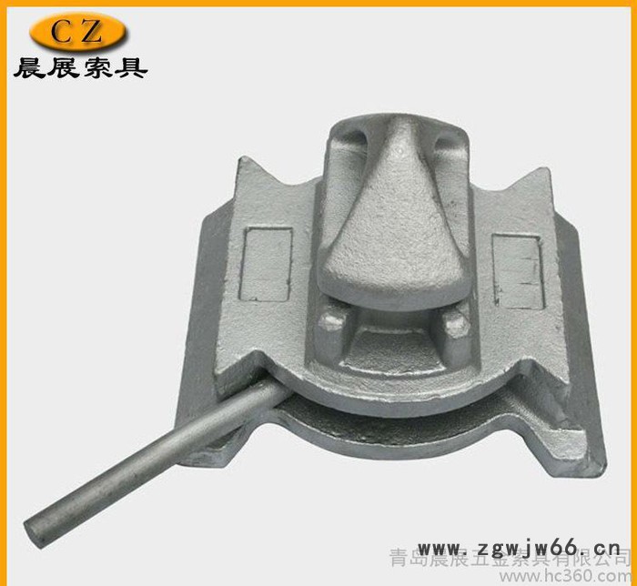 55度燕尾底锁（集装箱绑扎紧固件）图3