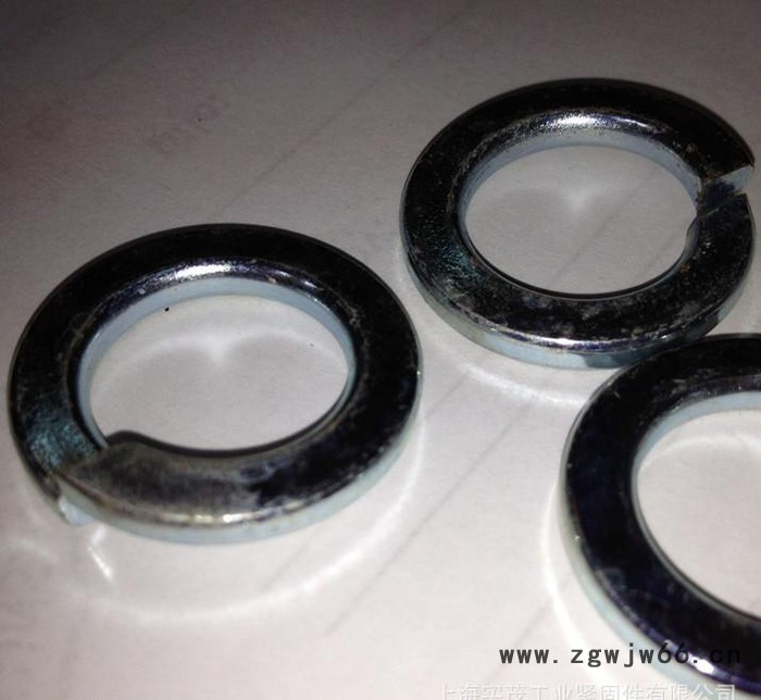 实茂紧固件 现货美制镀锌弹垫 1/2''  DIN127 清仓价批发图2