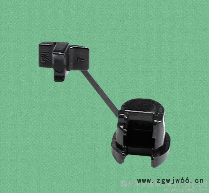 塑料紧固件 尼龙材质  电源线扣 3N-1 黑色图3