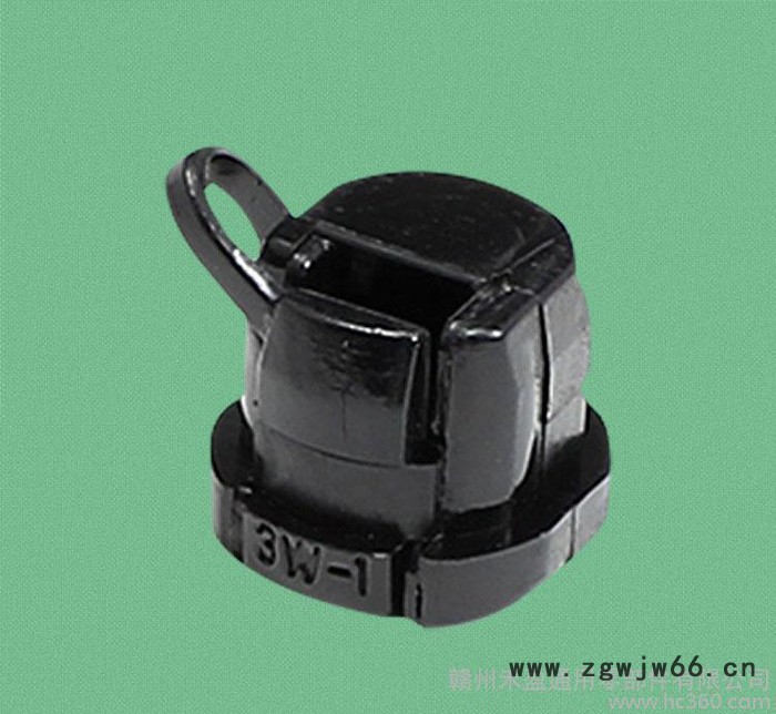 塑料紧固件 尼龙材质  电源线扣 3N-1 黑色图2