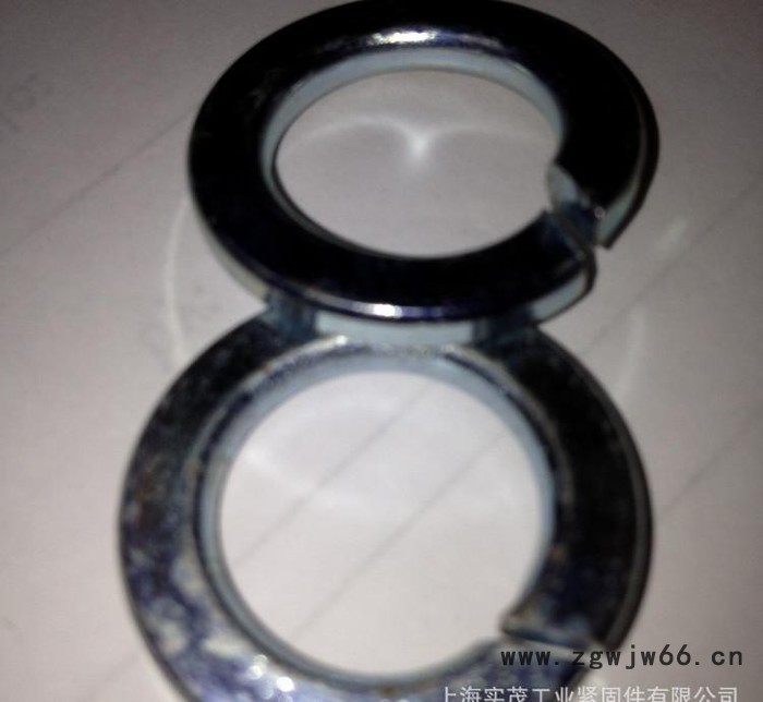 实茂紧固件 现货美制镀锌弹垫 5/8'' DIN127  清仓价批发图3