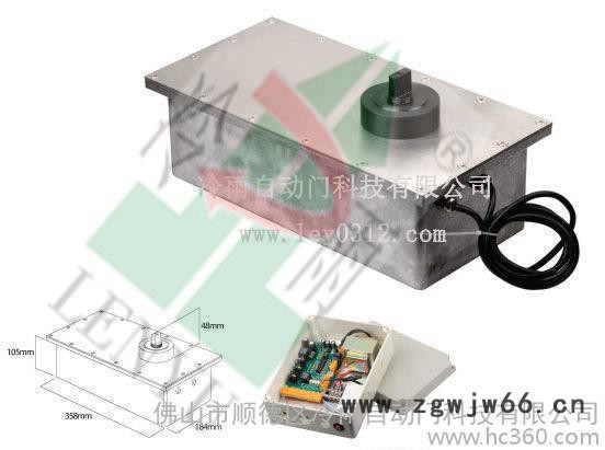 佛山电动地弹簧生产 地埋式平开门电机安装部 遥控平开自动门图2