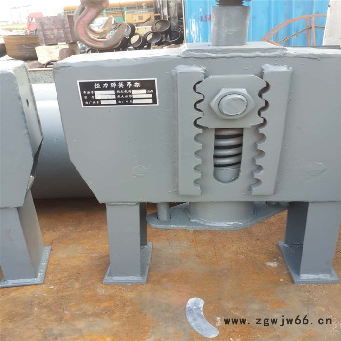 U型吊耳式G型弹簧吊架 角形吊耳式G型弹簧吊架 水平管F型弹簧支架C14  沧州齐鑫厂家图5