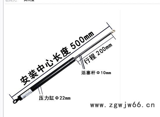 TNCTNC500-200 弹簧气缸图3