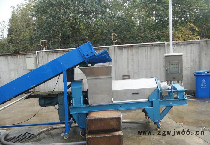 弹簧调节出料干湿型螺旋压榨机 果酒设备弹簧、水果挤压机图2